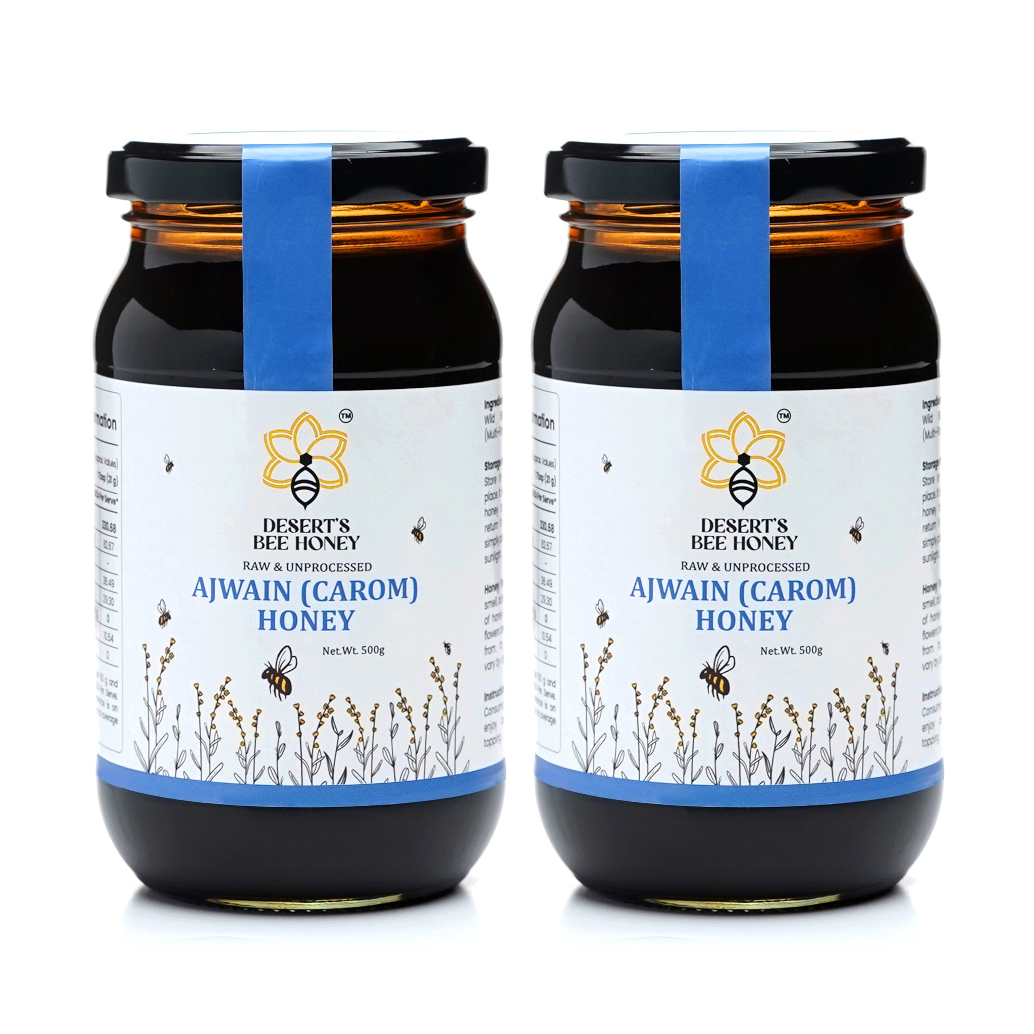 Ajwain (carom) Honey - Pure, Natural & Medicinal | Straight From Farm | No added Sugar