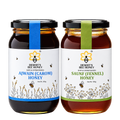 Saunf (Fennel) & Ajwain (Carom) Raw Honey Combo