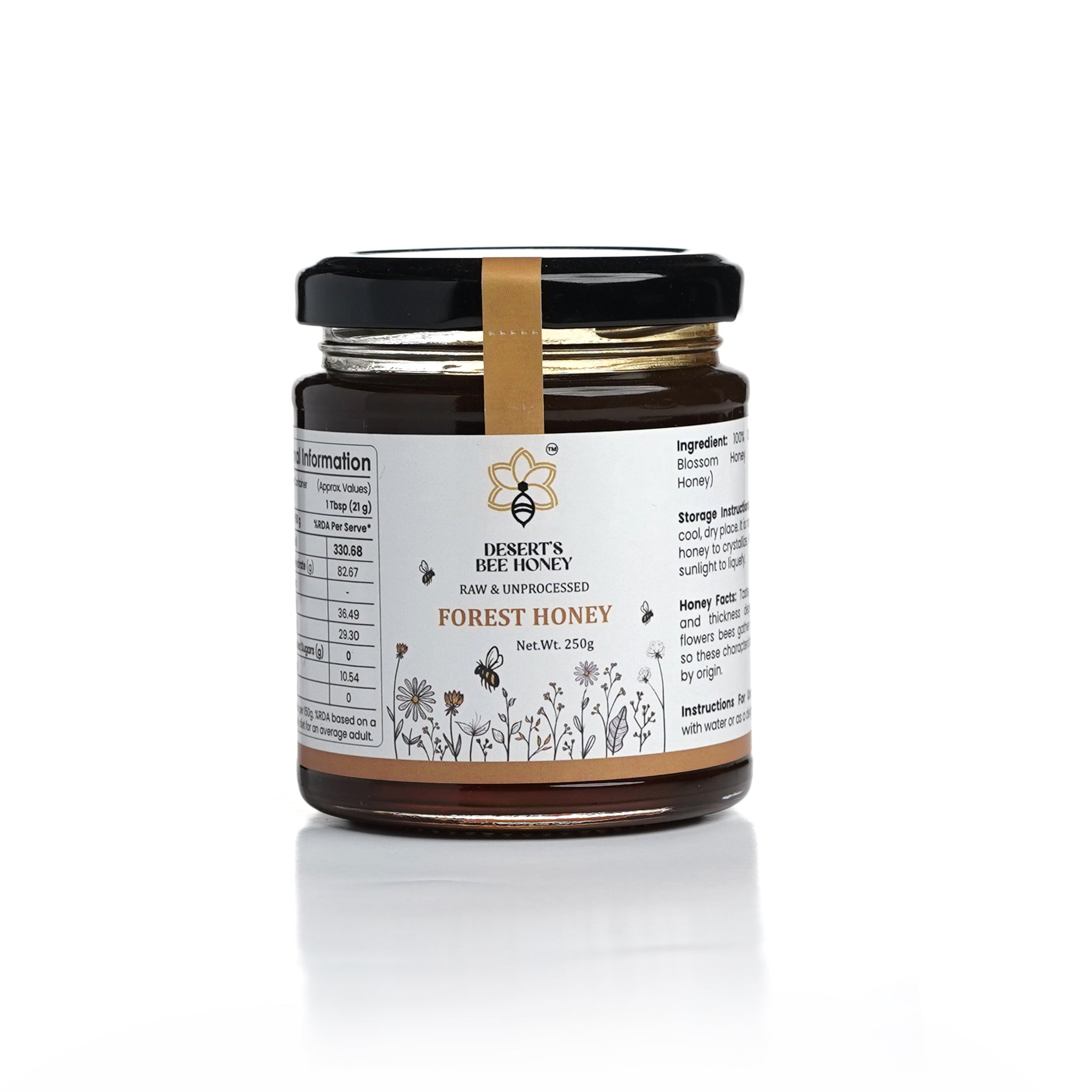 Organic Forest Honey – Pure Wild Harvest | No Heat, No Filter, No Adulteration