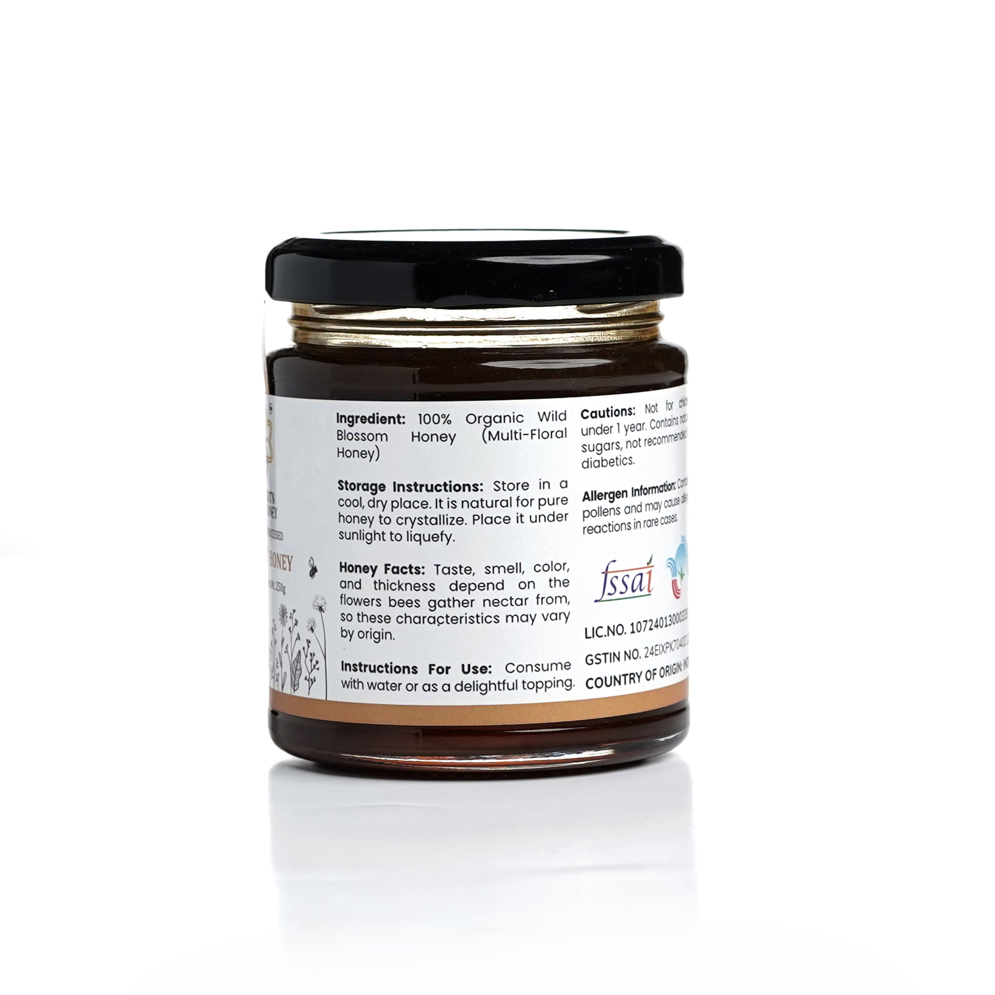 Organic Forest Honey – Pure Wild Harvest | No Heat, No Filter, No Adulteration