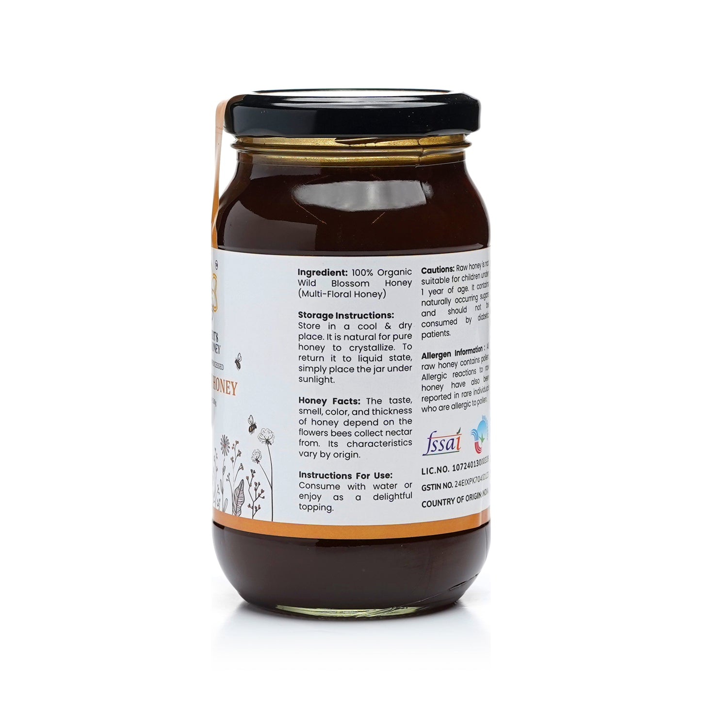 Organic Forest Honey – Pure Wild Harvest | No Heat, No Filter, No Adulteration