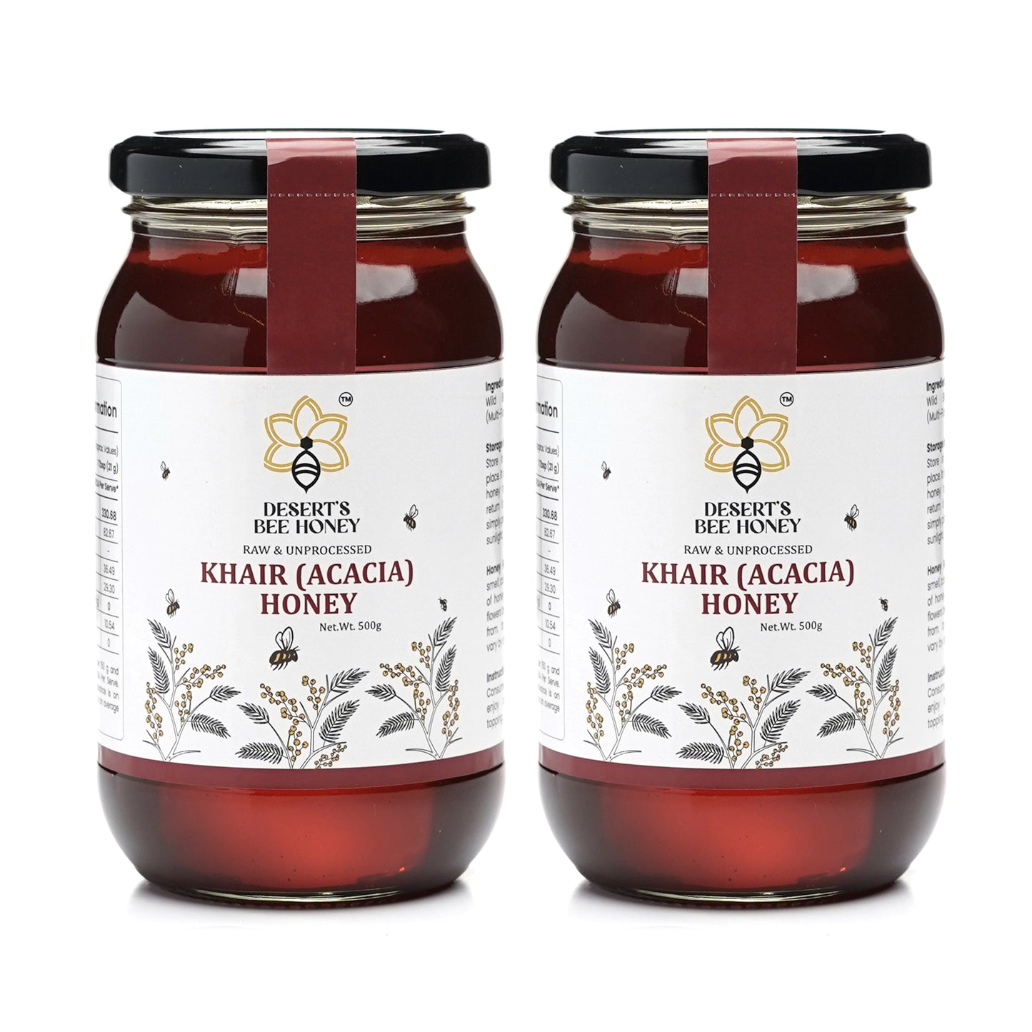 Khair (Acacia) Honey – Unprocessed Honey | Straight from Nectar Farms