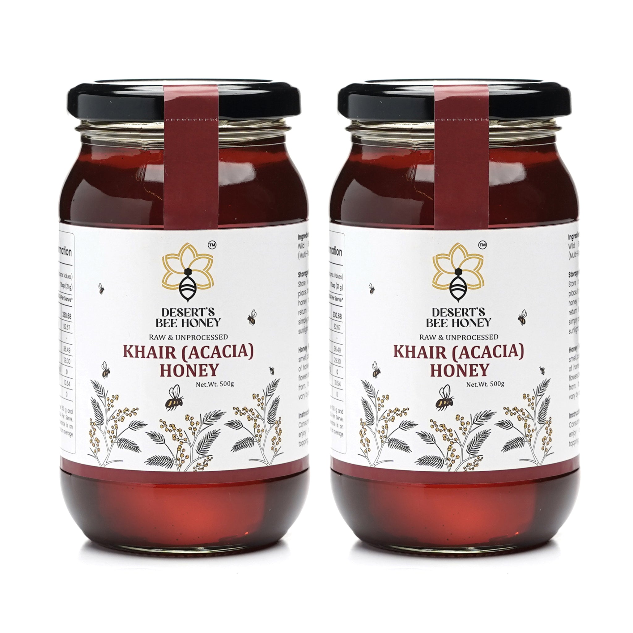 Khair (Acacia) Honey – Unprocessed Honey | Straight from Nectar Farms